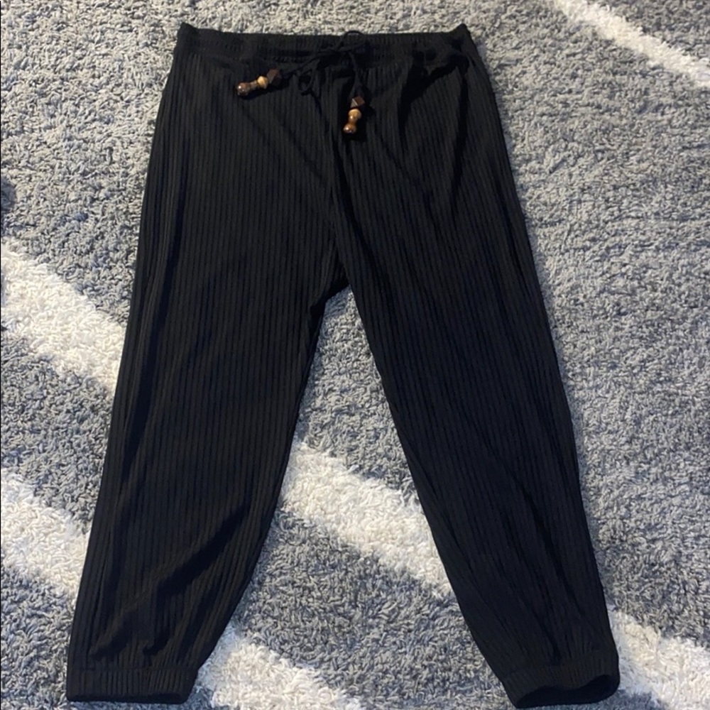 NWT Zara Black Jogger/Harem Pant Large